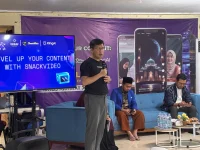 Sambutan Direktur Hubungan Pemerintah, Yulika Satria Daya, di IDN Boarding School, Jonggol, Kab. Bogor, Senin (21 April 2025). (Idn.sch.id/Muhammad Fadlan)