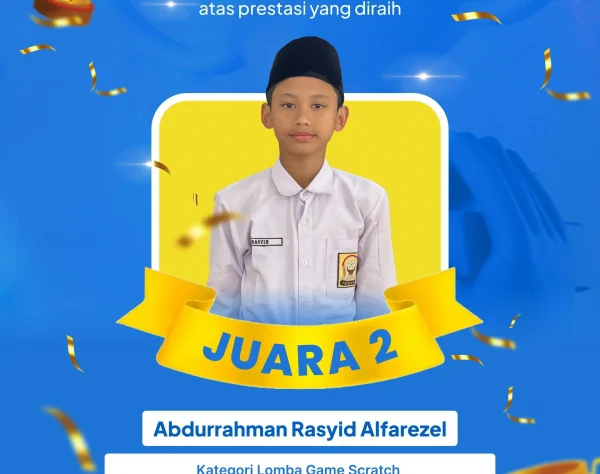 Abdurrahman Rasyid AlFarezel raih Juara 2 Game Scratch Piala Wali Kota Cilegon
