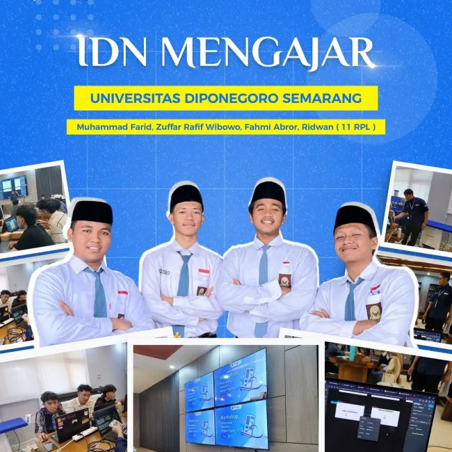santri sekola it terbaik idn mengajar