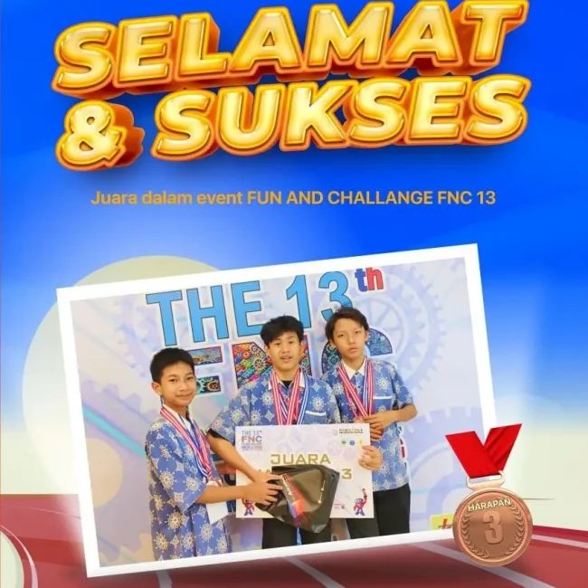 Santri IDN Backpacker School meraih Juara Harapan 3 Lomba Innovation Creative FNC 13