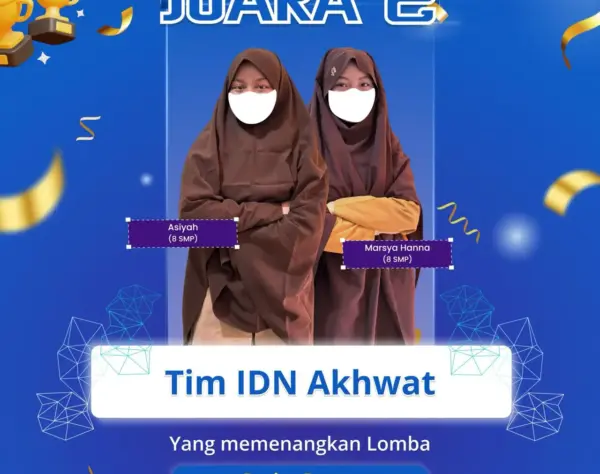Marsya Hanna Faradisa dan Asiyah raih Juara 2 Lomba Desain Poster Nasional