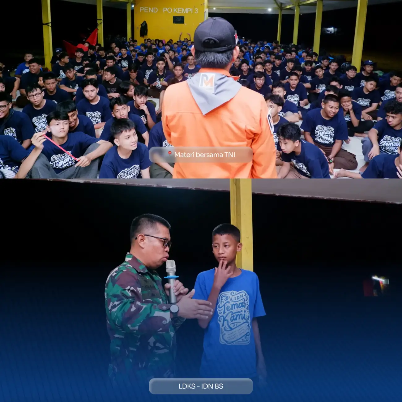 latihan kepemimpinan oleh tni