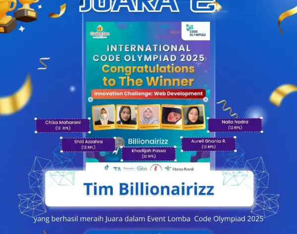 Santri Akhwat IDN meraih Juara 2 dalam International Code Olympiad 2025