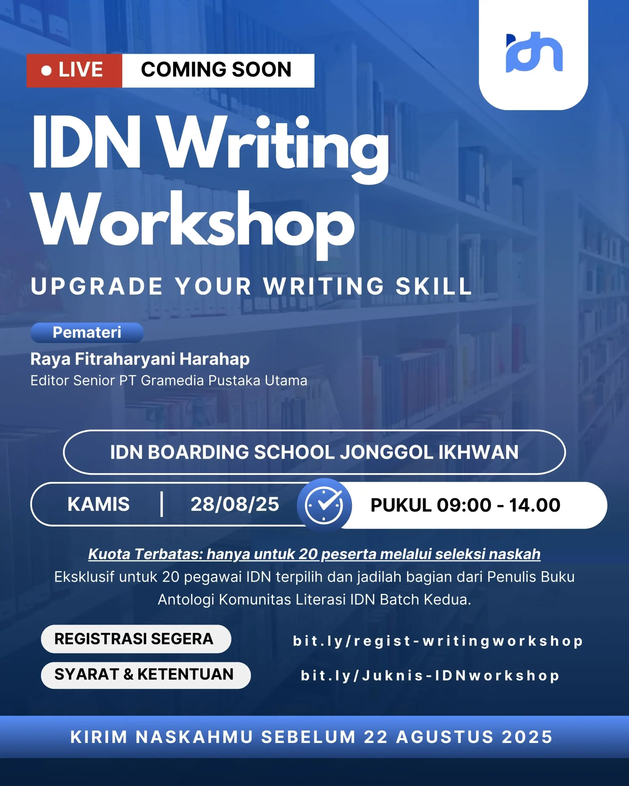 idn writing workshop