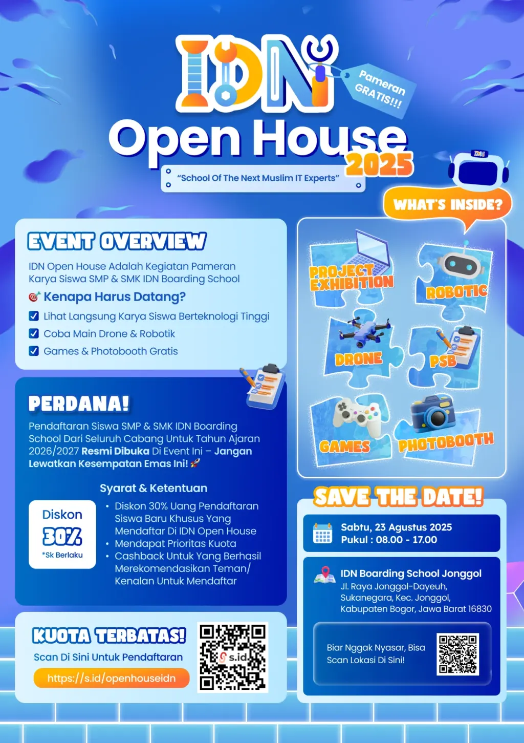 pameran teknologi idn open house 2025