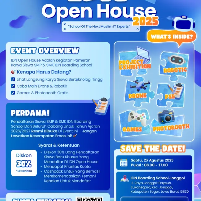 pameran teknologi idn open house 2025