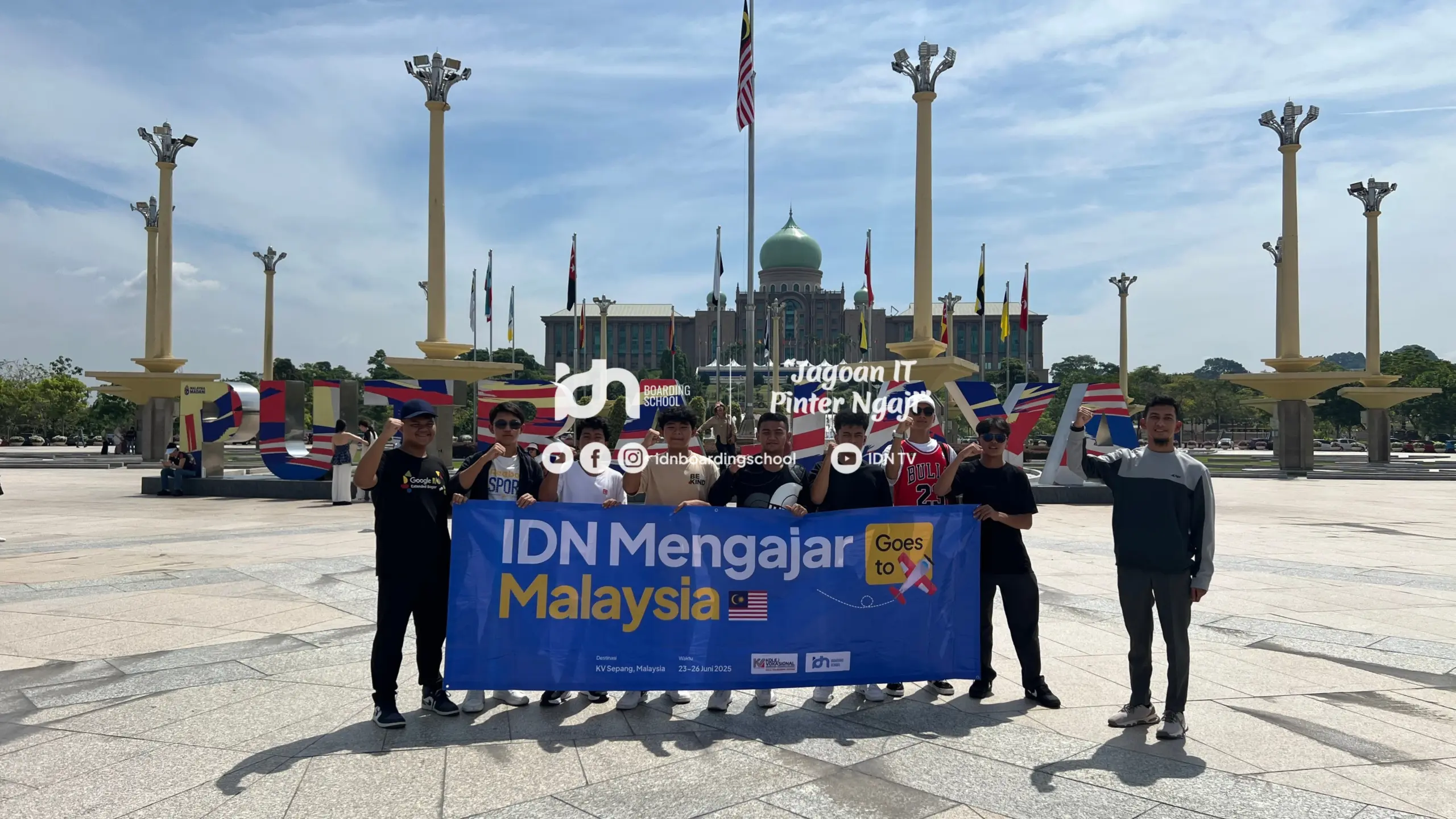 siswa sekolah it idn pamijahan bogor goes to malaysia