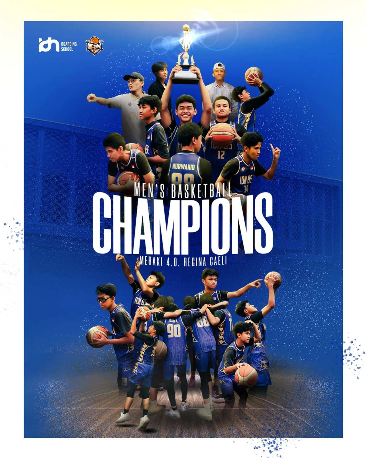 tim basket idn berprestasi bidang olahraga