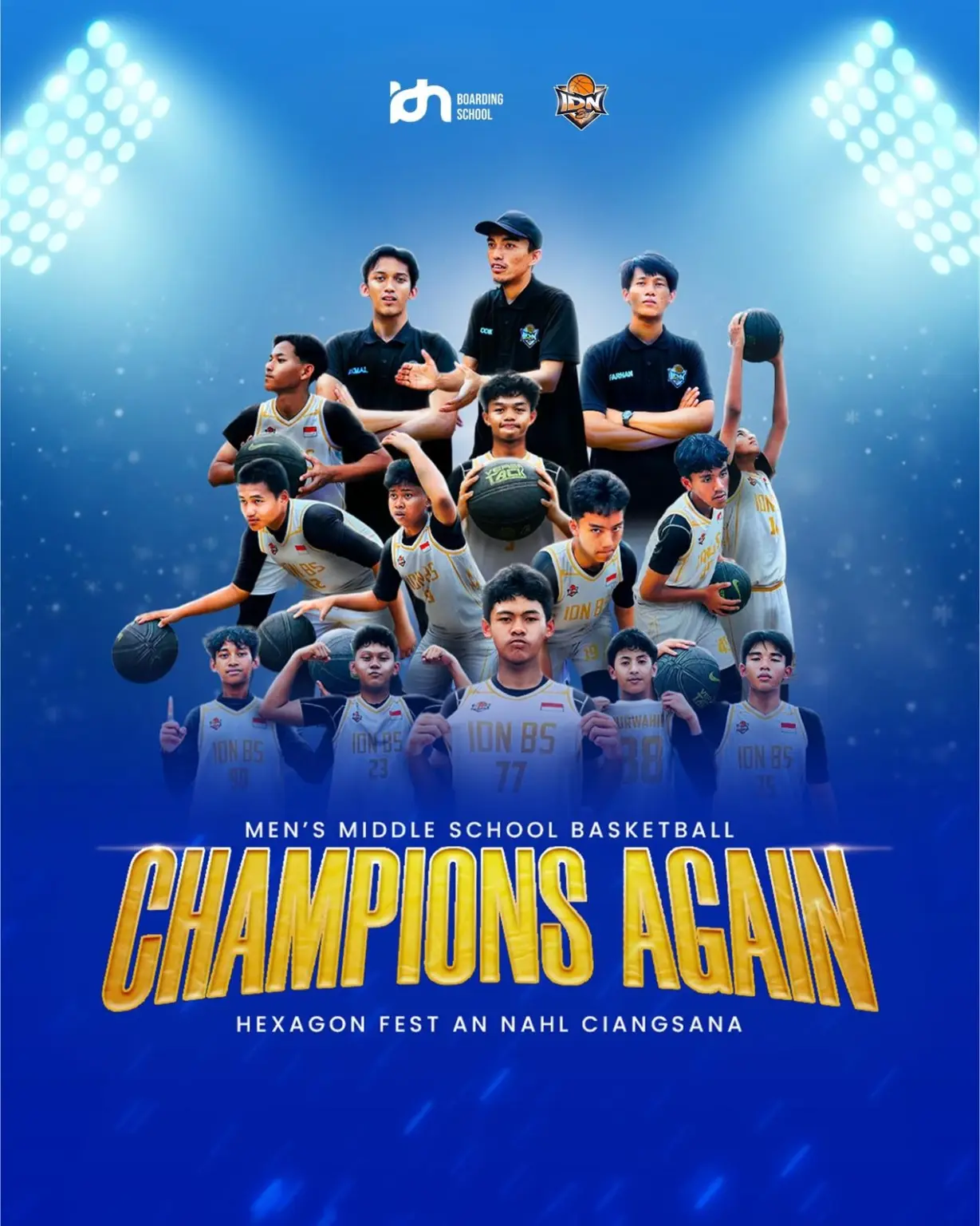 sekolah tahfidz juara basket