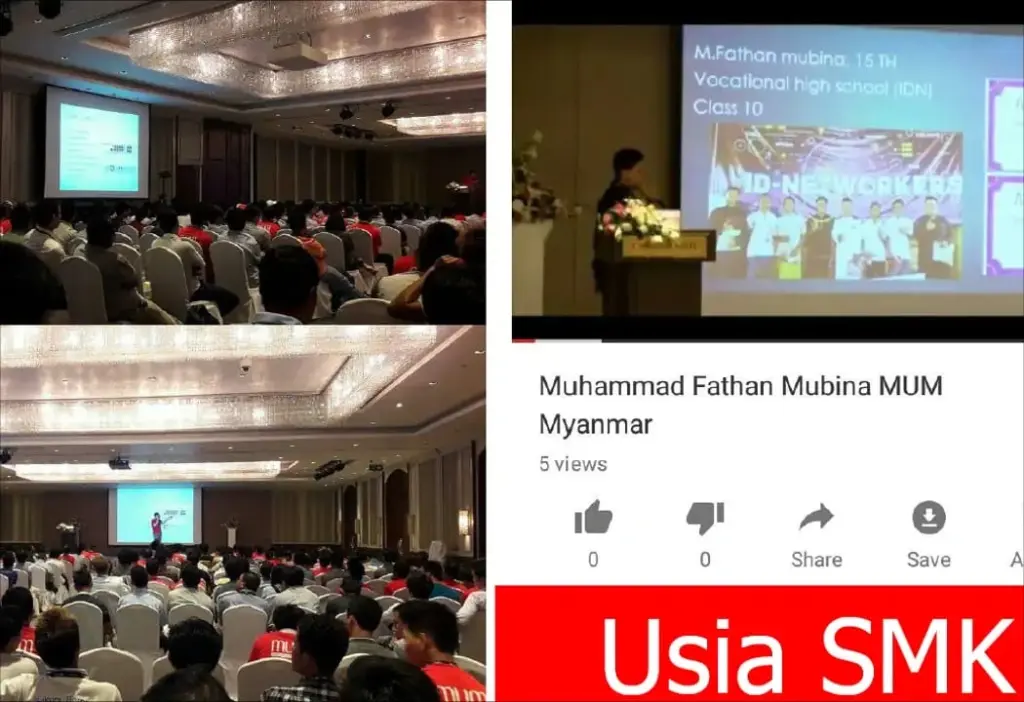 Perwakilan IDN sebagai Pemateri pada Seminar Internasional Mikrotik User Meeting di Myanmar