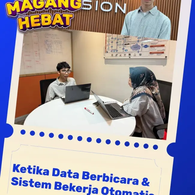 para siswa idn magang jadi it support dan software engineer