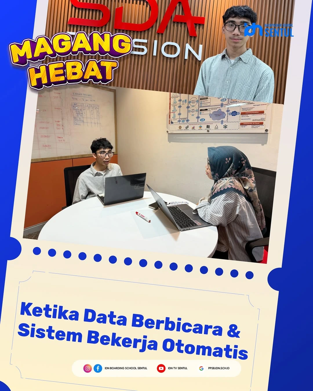 para siswa idn magang jadi it support dan software engineer