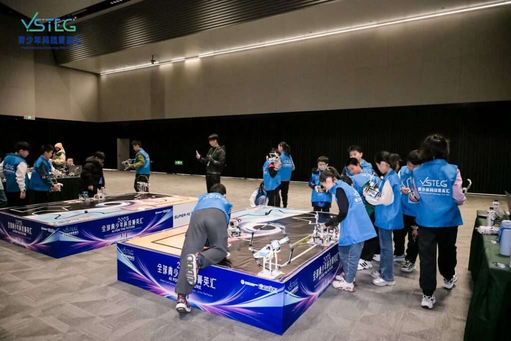 Global Youth Science and Technology Elite Gala-AI for the futureSuper Track Competition#WRC #Sup (1)