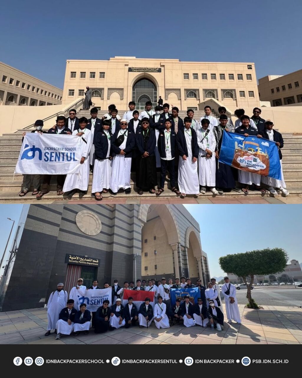 Siswa IDN Backpacker School coba sehari kuliah di luar negeri di Universitas Islam Madinah