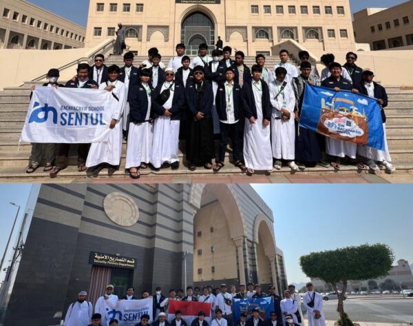 Siswa IDN Backpacker School coba sehari kuliah di luar negeri di Universitas Islam Madinah