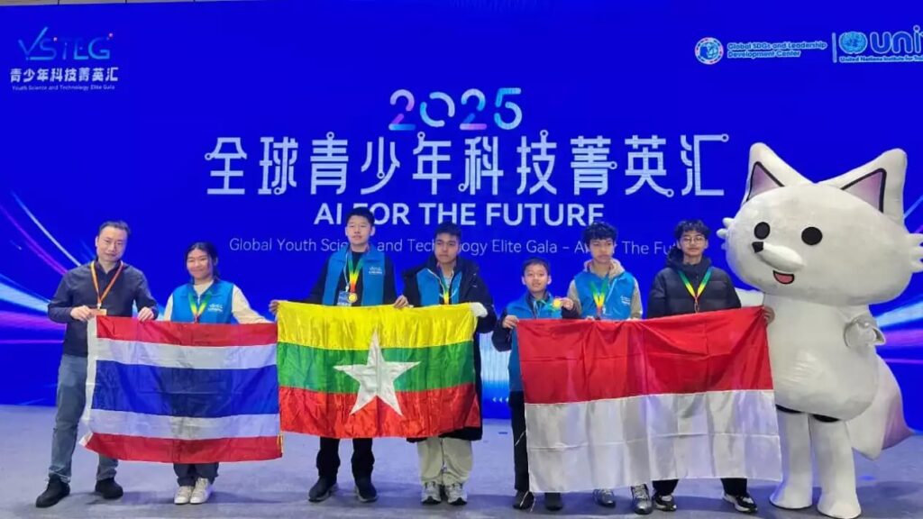 idn boarding school juara kompetisi robotika di china 2025