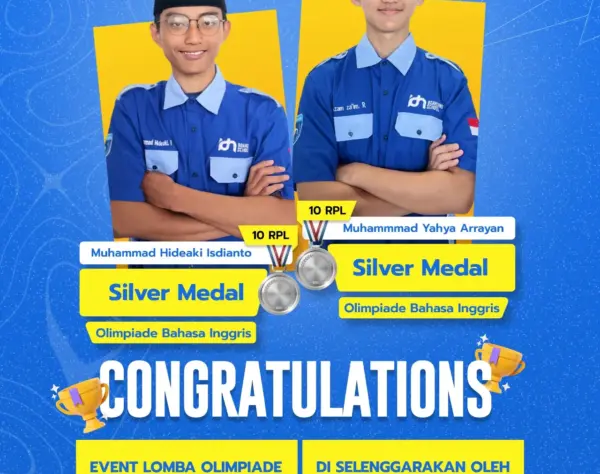 Santri SMK IDN Solo meraih Medali Silver Olimpiade Bahasa Inggris ONSP
