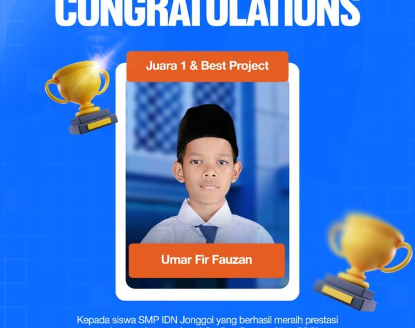 siswa smp idn umar fir fauzan juara coding internasional