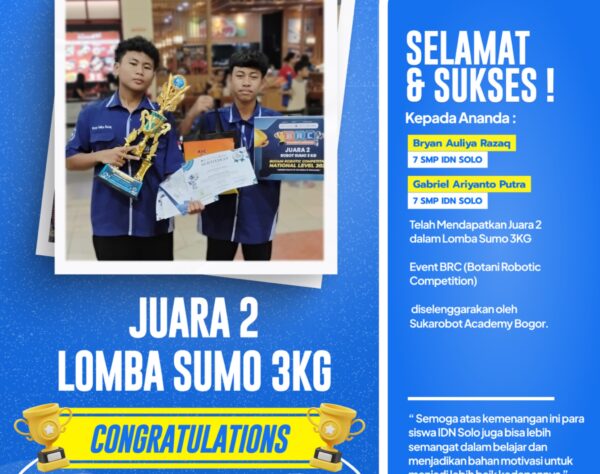 SMP IDN Solo Juara di BRC Bogor 2026
