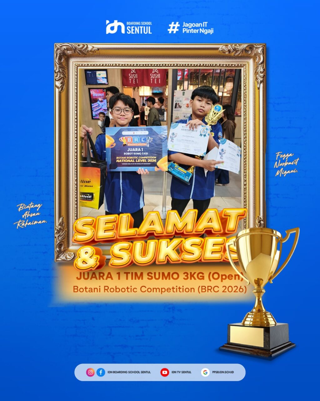 SMP Robotik dan Teknologi Terbaik Bogor Jawa Barat