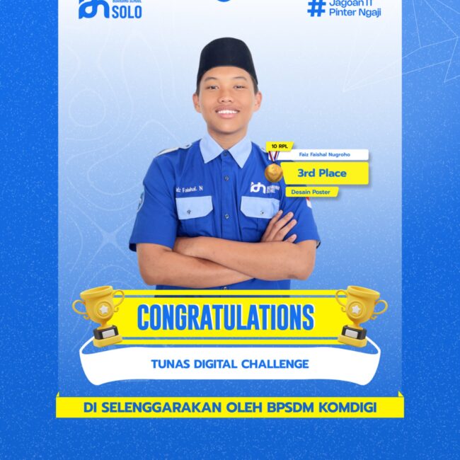 IDN Solo Juara Design Poster Komdigi