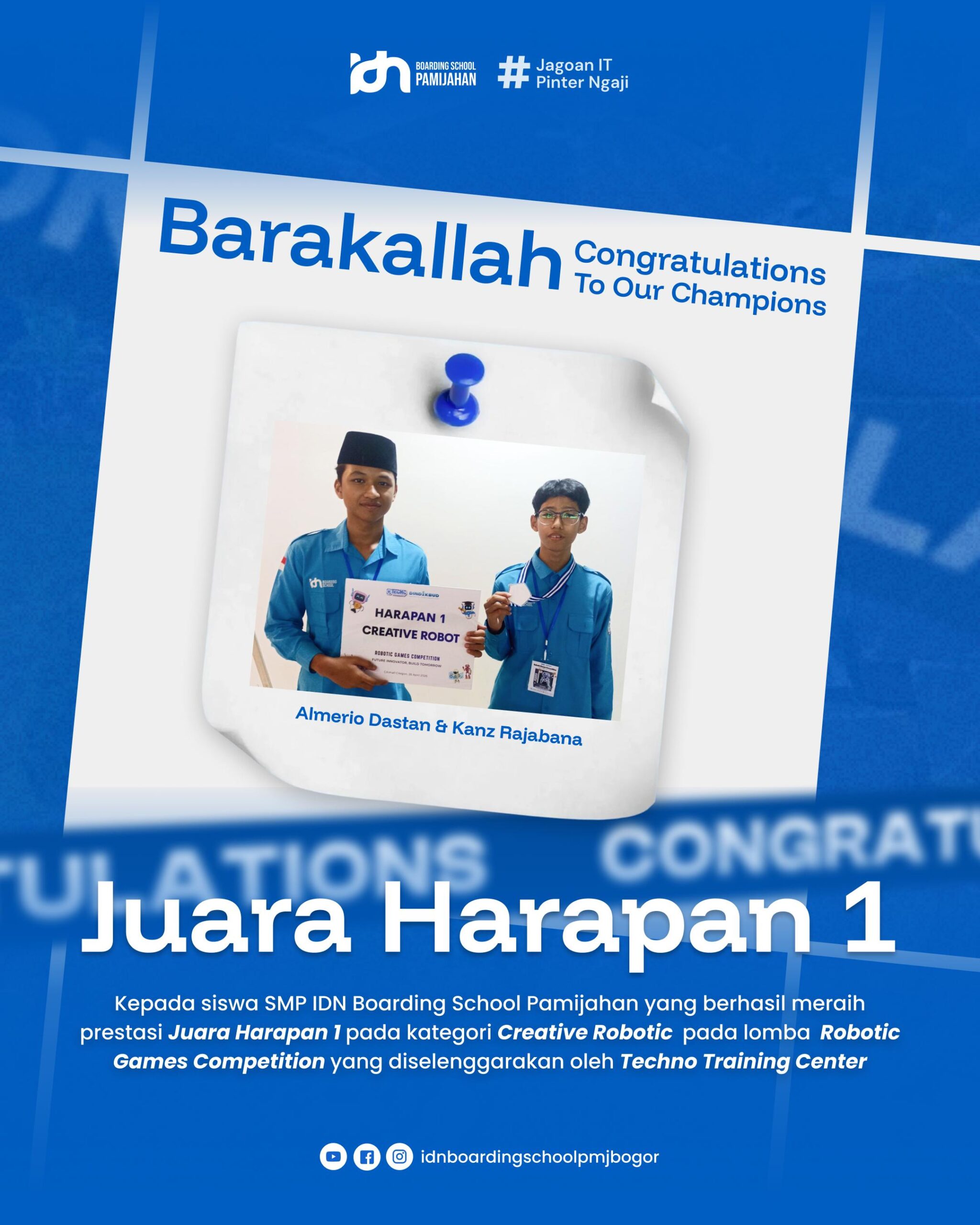 Sekolah Robotik Bogor Terbaik