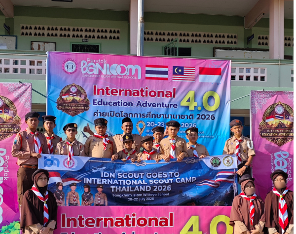 IDN Bogor ikut pramuka internasional di thailand