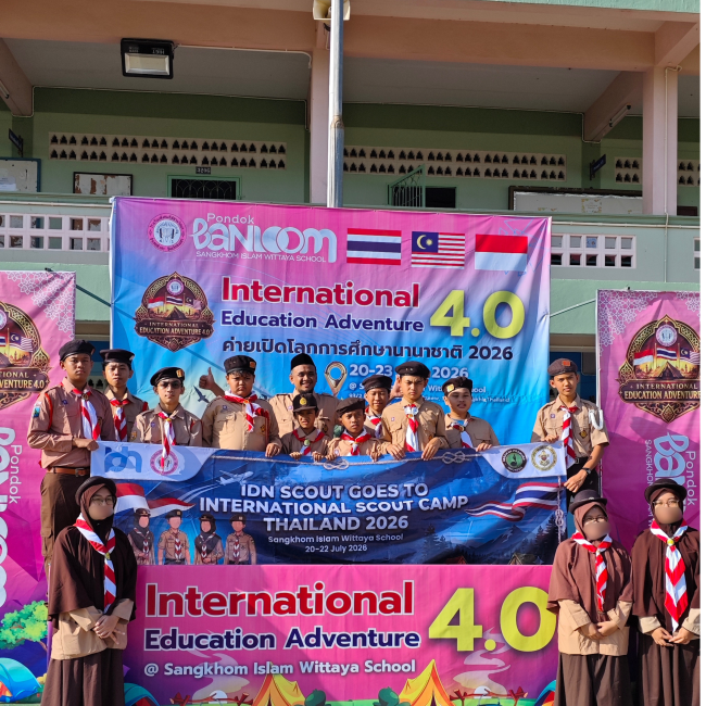 IDN Bogor ikut pramuka internasional di thailand