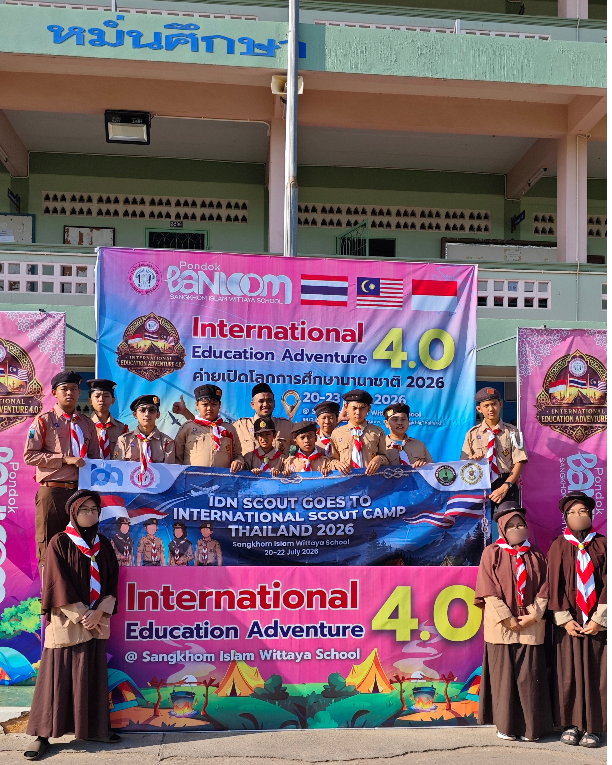 IDN Bogor ikut pramuka internasional di thailand