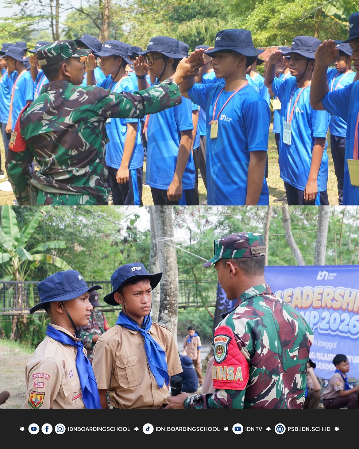 latihan militer idn bogor idn solo