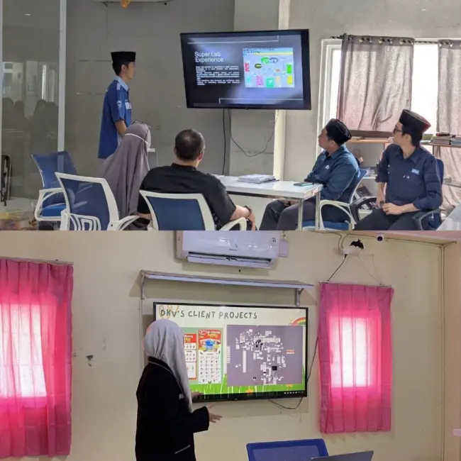 Penerimaan rapor dan presentasi siswa dalam bahasa Inggris IDN Bogor