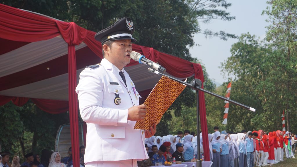 upacara hut ri ke-81 di desa sukanegara jonggol