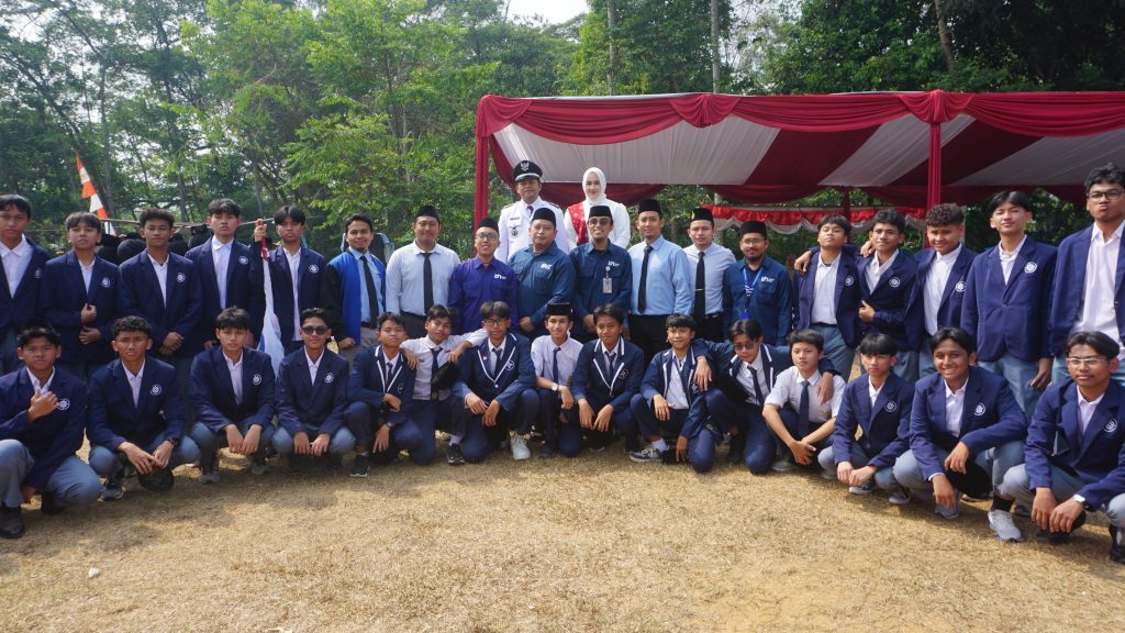 upacara hut ri ke-81 di desa sukanegara jonggol