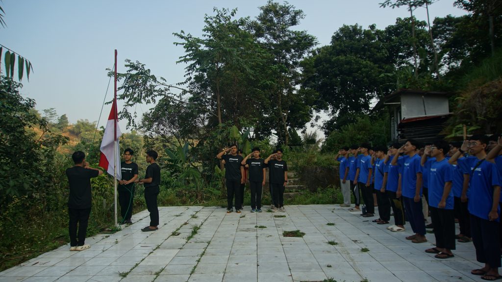 Upacara HUT RI ke-81 di Politeknik IDN Bogor, Sentul