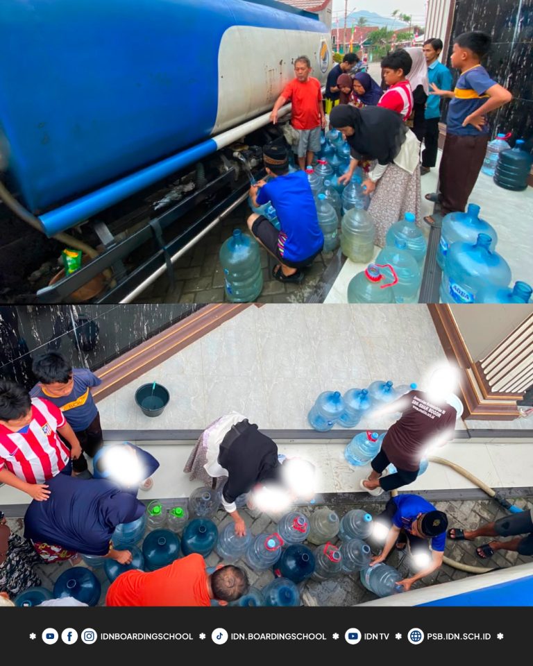 bantuan air bersih yayasan idn