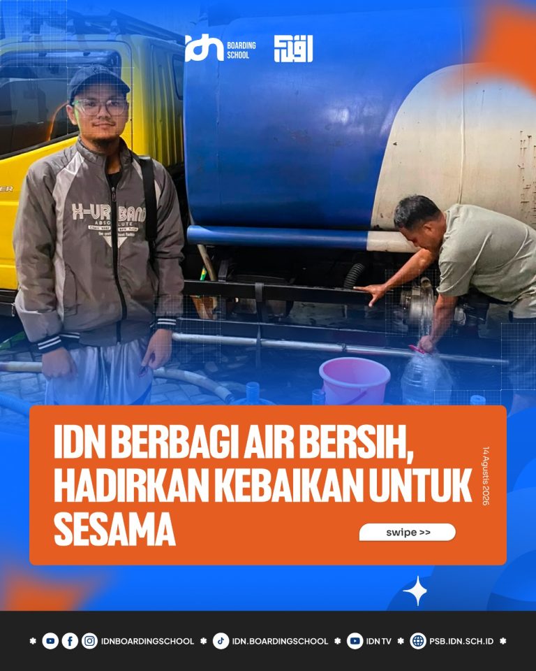 bantuan air bersih yayasan idn