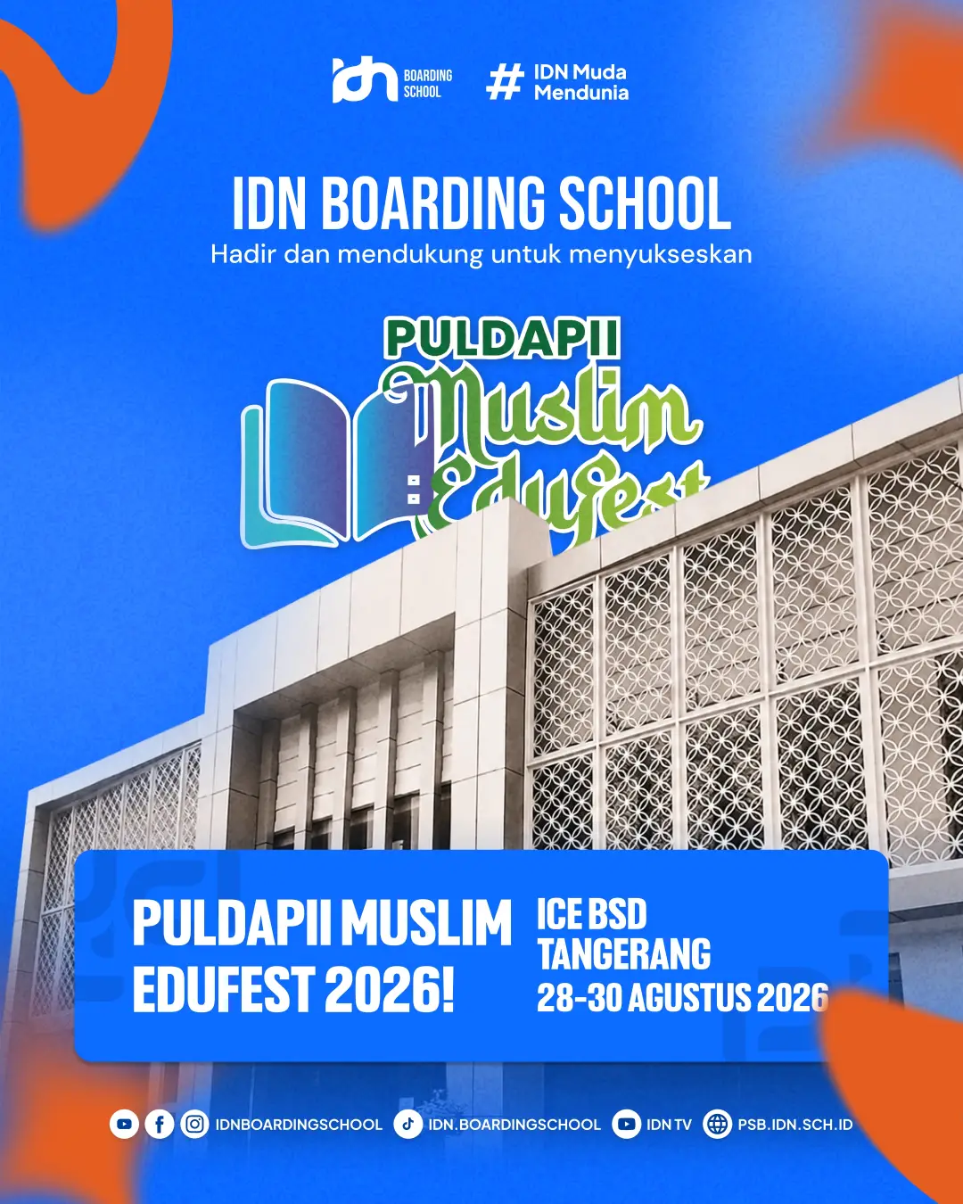 puldapii muslim edufest di muslim life fest idn boarding school