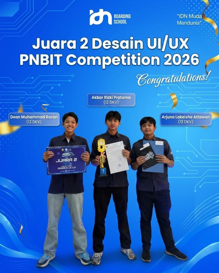 SMK jurusan DKV terbaik juara 2 UI/UX