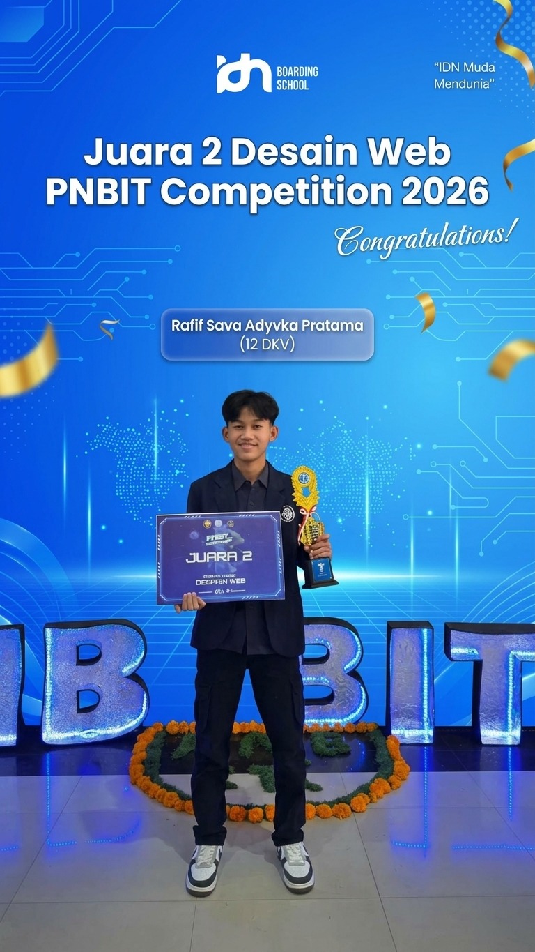 SMK jurusan DKV terbaik juara 2 web design