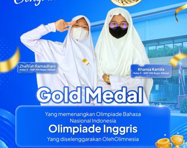 SMK IT Terbaik Bogor juara olimpiade bahasa inggris