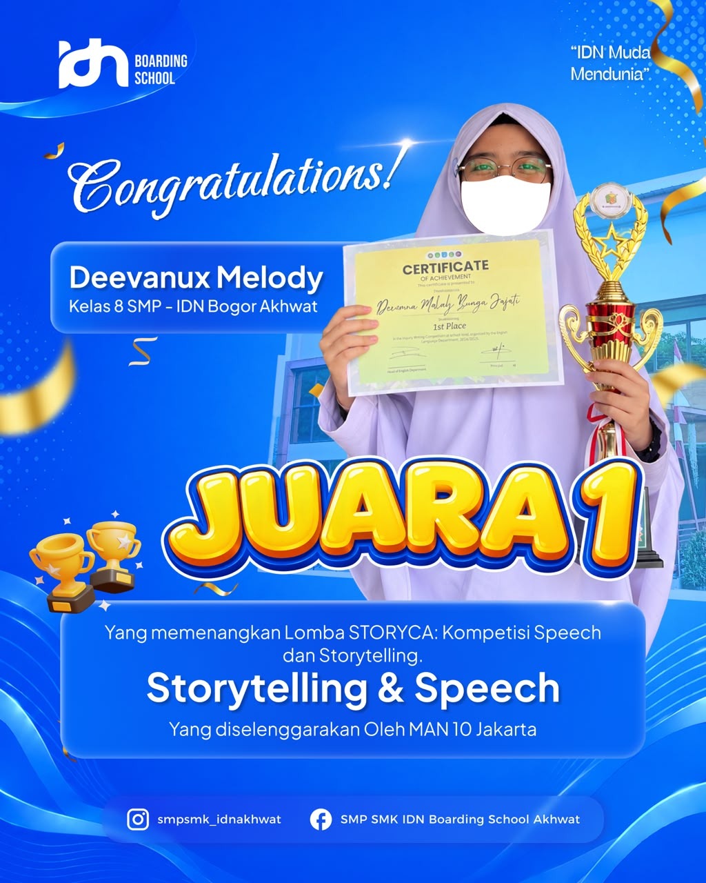 smp islam terbaik di bogor bahasa inggris bilingual